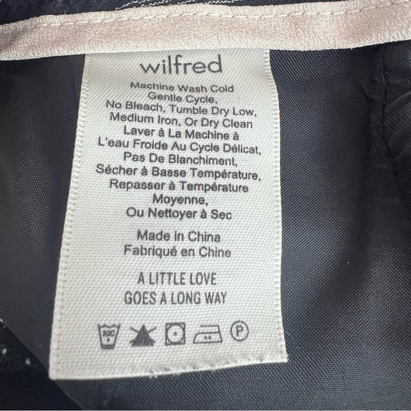 Aritzia Wilfred Jallade Stripe Crop Pants Trousers - Picture 4 of 8